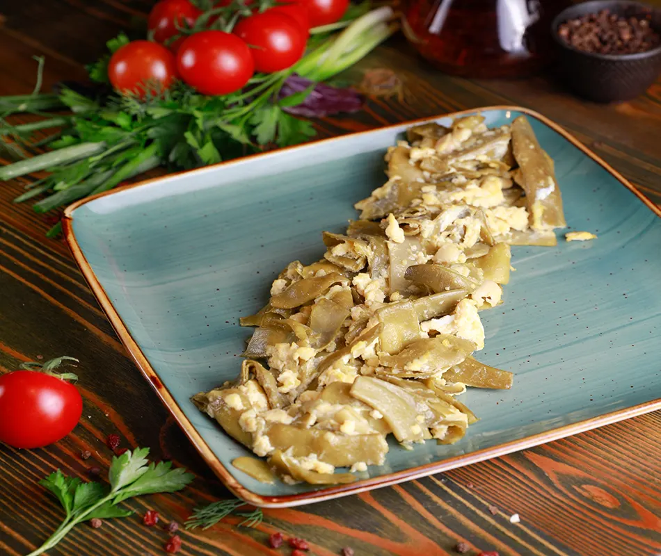 Տապակած լոբի